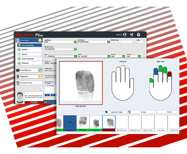 DataWorks Plus LiveScan icon